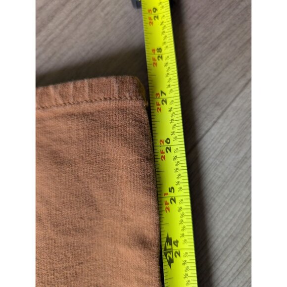 Quacker Factory DreamJeannes Brown Stretch Jeans Rhinestone Heart Size 20W Short - Picture 8 of 8